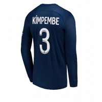 Paris Saint-Germain Presnel Kimpembe #3 Fußballbekleidung Heimtrikot 2022-23 Langarm